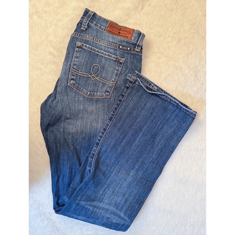 Lucky Brand Sofia Bootcut Jeans Women 10 30x30.5 Mid Rise Medium Wash